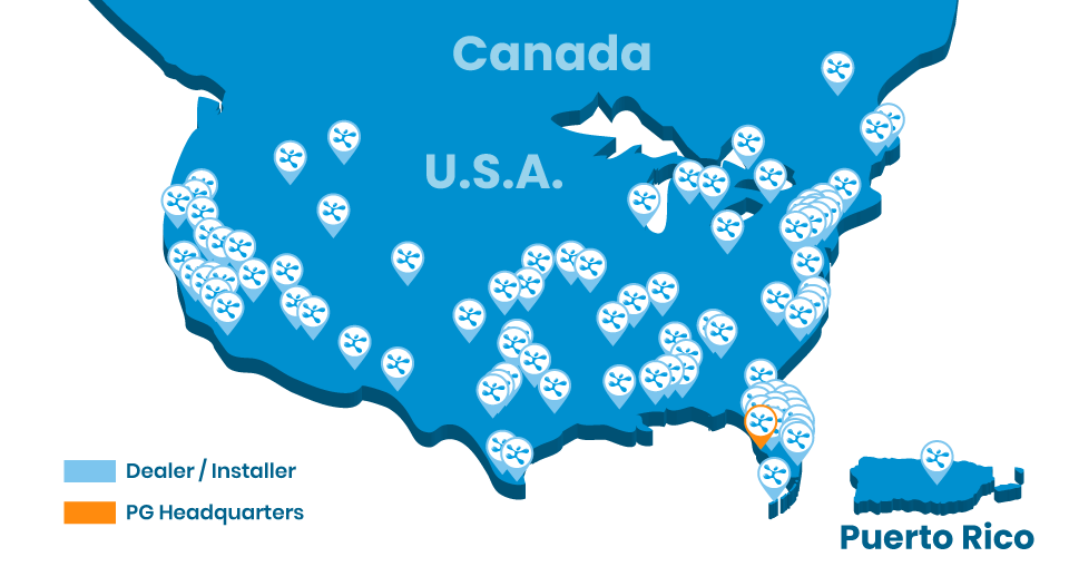 Pool Guard USA - Dealer Map Locator