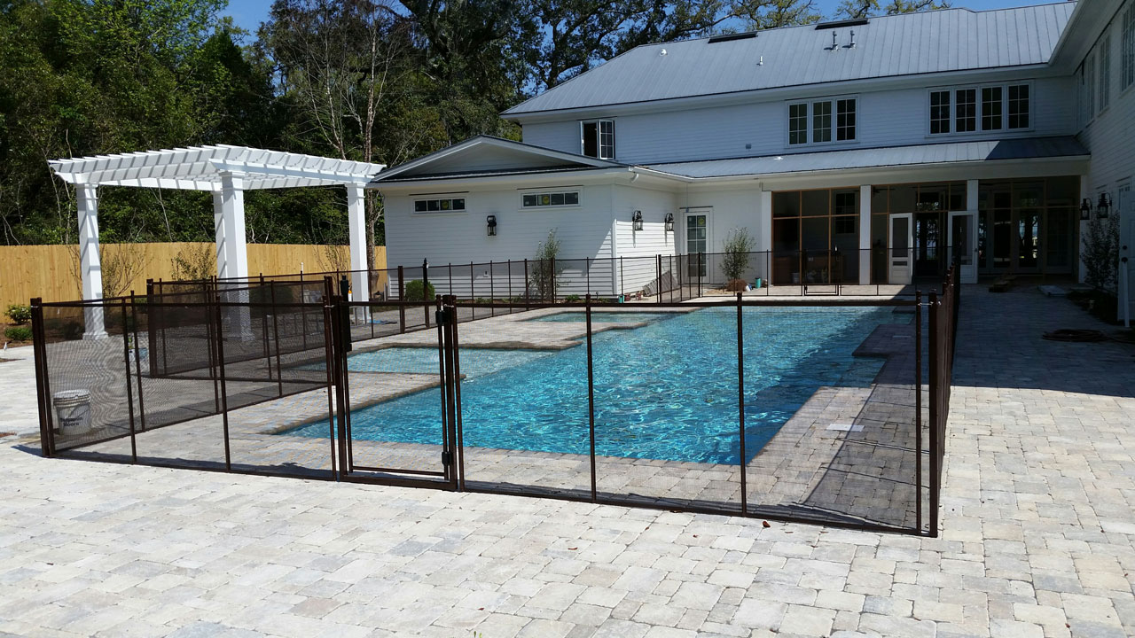 VINGLI Pool Fence 4x96Ft/48Ft/12Ft In-Ground Pools Safety Fencing