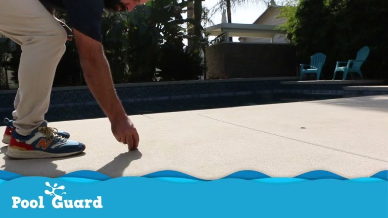 Pool Guard USA - Pool Safety Videos - How to Place Pool Deck Caps