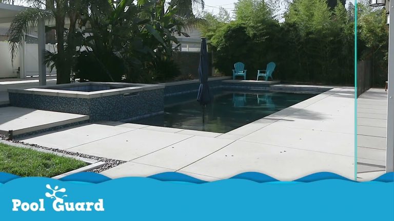 Pool Guard USA - Pool Safety Videos - Removable Pool Safety Fence Transformation