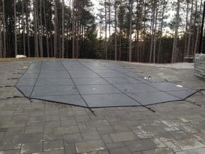 winter pool cover