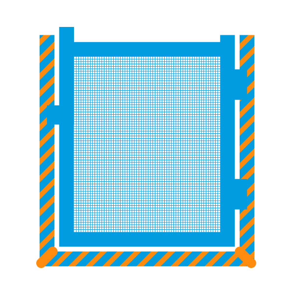Pool Safety Gate Icons Strong Angles 01 2
