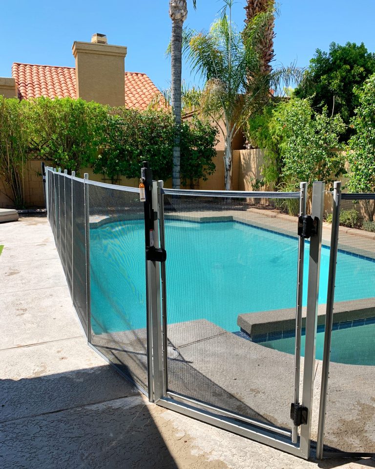 Scottsdale pool fence offering elegant and secure protection for your backyard