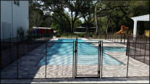 gulf coast secure modern pool fence