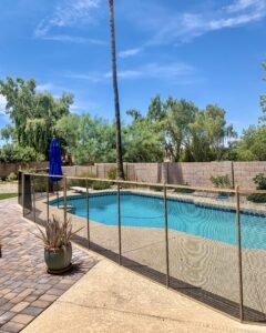 Tucson pool fence secure elegant