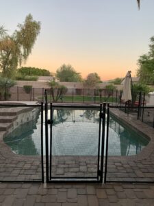 Tucson pool fence secure stylish gate