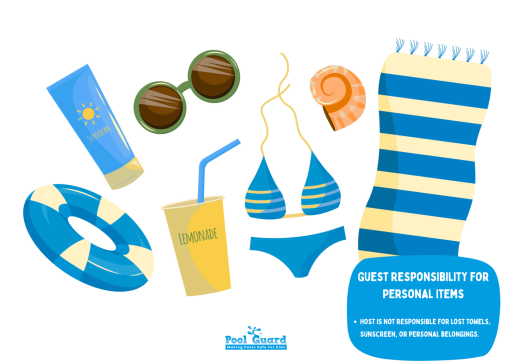 Guests’ Responsibility for Personal Items