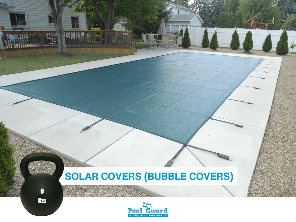 How much Weight Can a Pool Cover Hold - Solar Covers (Bubble Covers)