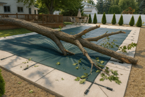 How much Weight Can a Pool Cover Hold