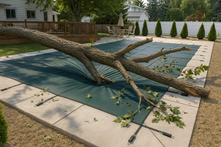 How much Weight Can a Pool Cover Hold