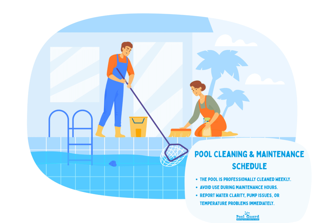 Pool Cleaning & Maintenance Schedule