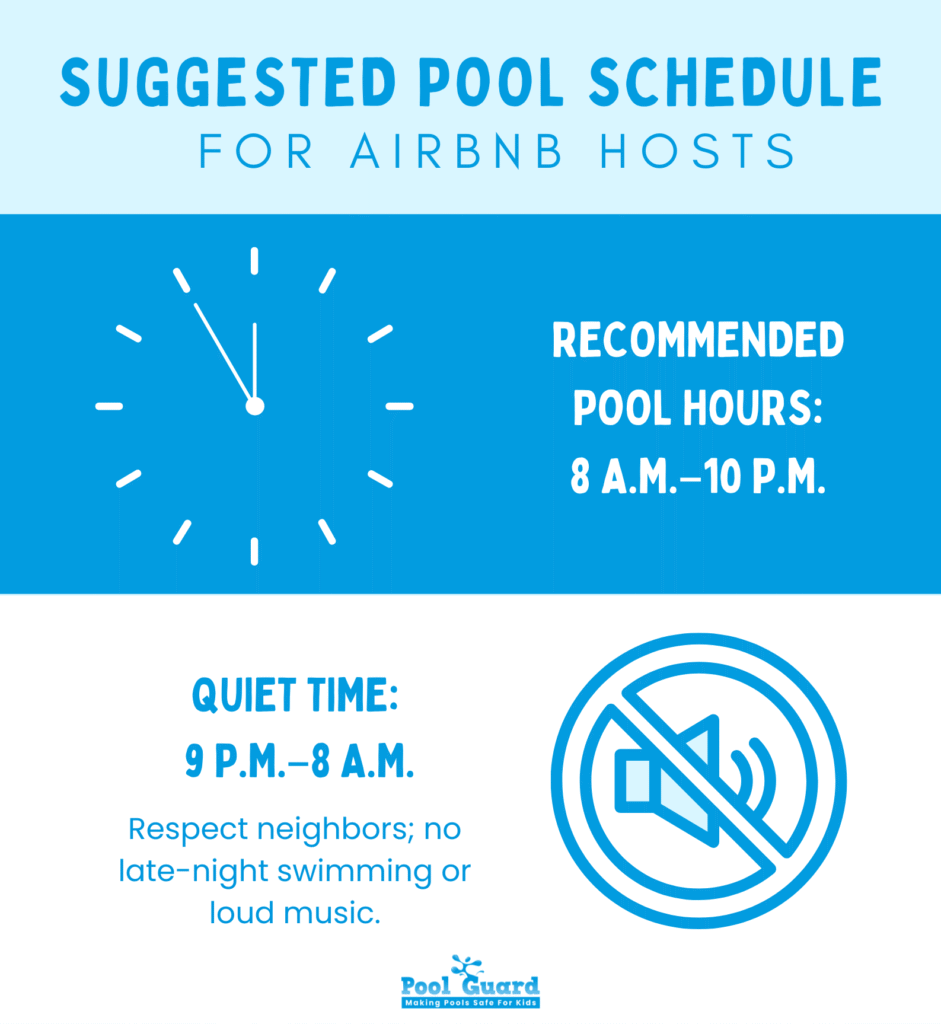 Pool Hours & Quiet Times