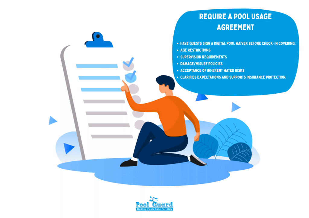 Require a Pool Usage Agreement