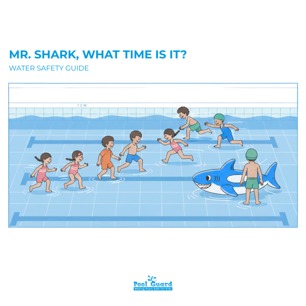 water-safety-games-mr- shark-what-time-is-it