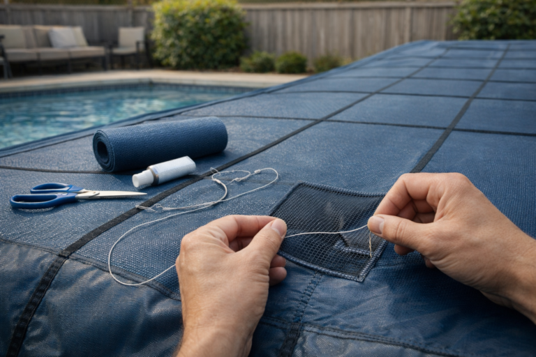 How To Repair A Pool Cover