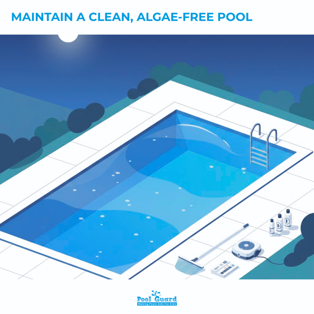 Maintain a Clean, Algae-Free Pool