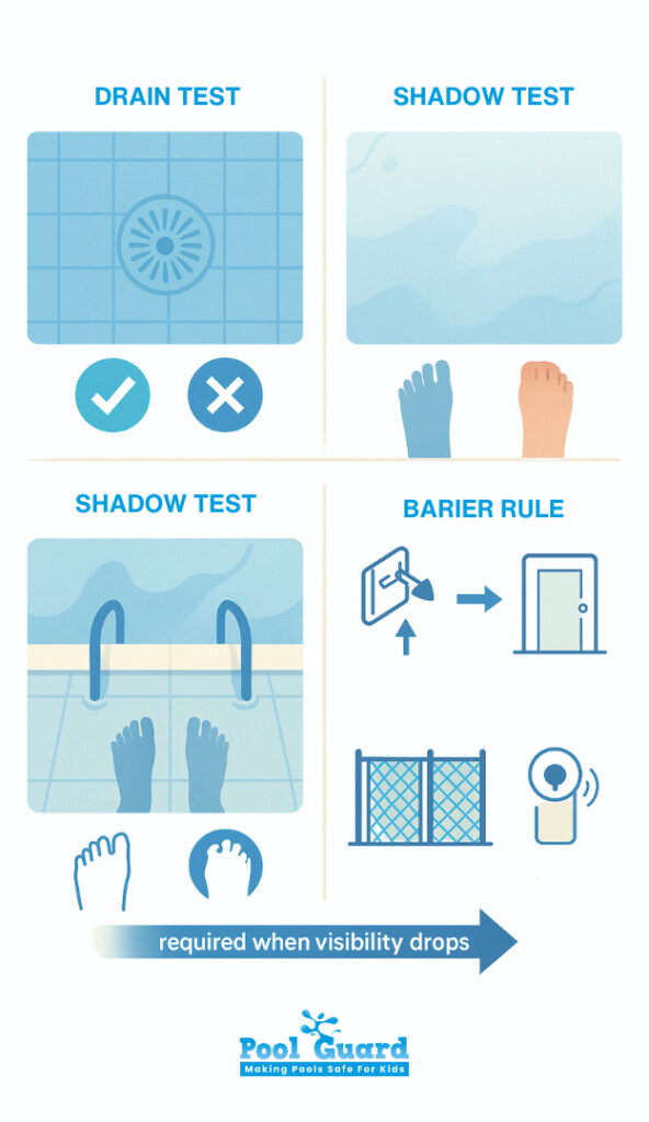 Cloudy Water Often Indicates Contamination