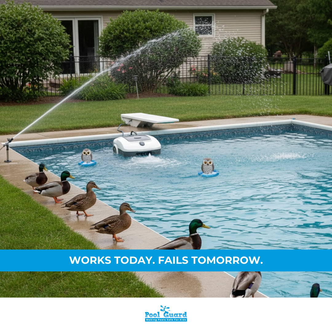 Temporary Duck Deterrents (Short-Term Only)