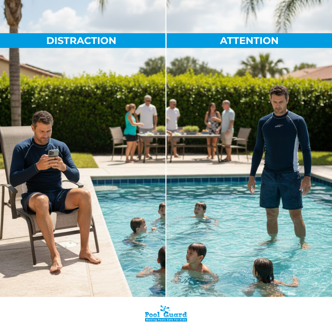 Water Watcher - Distraction vs. Attention