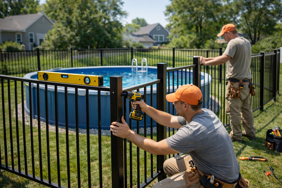 Above Ground Pool Fence Installation Checklist