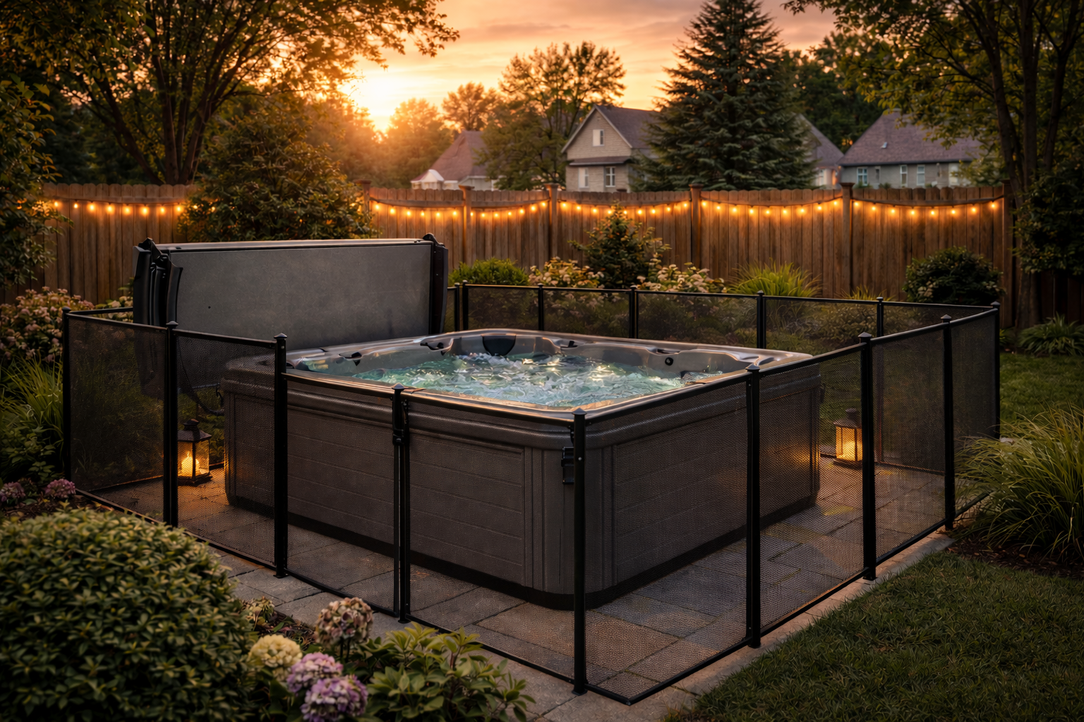 Do You Need a Fence Around a Hot Tub? Safety & Code Rules