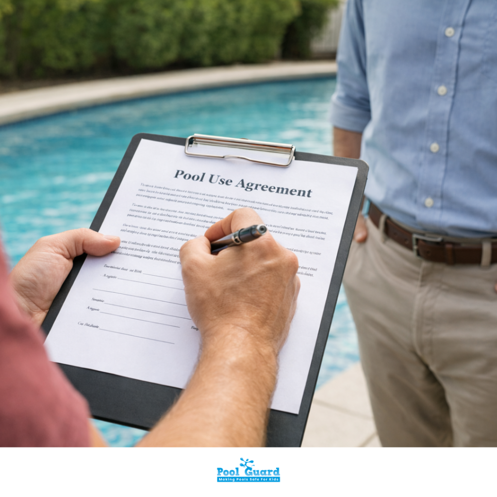 What pool waivers typically cover