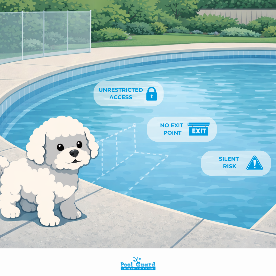Why Pool Fencing Is the Most Reliable Layer of Pet Pool Safety