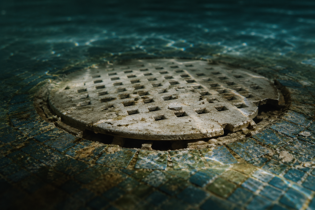 Unsafe Drain Cover