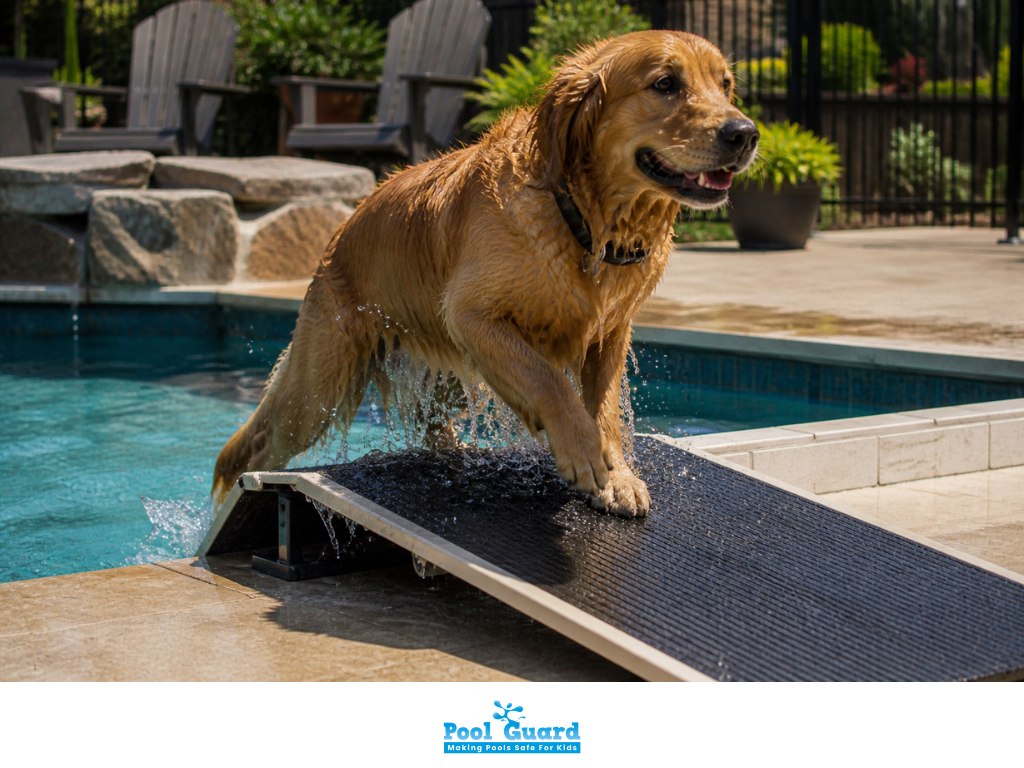 Install a ramp or pet-friendly steps