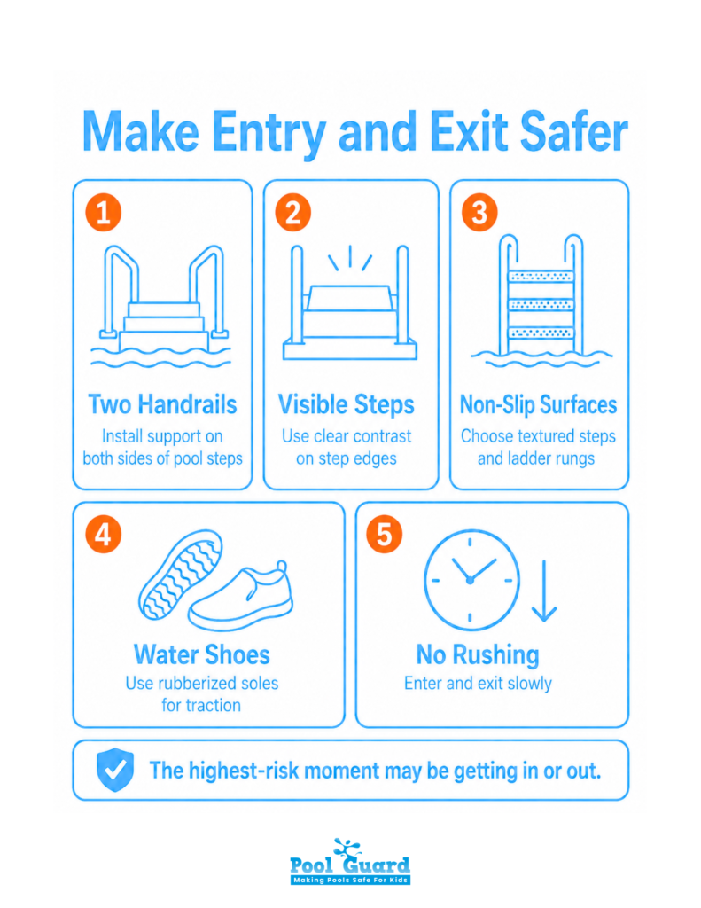 Make Entry and Exit Safer - Infographic