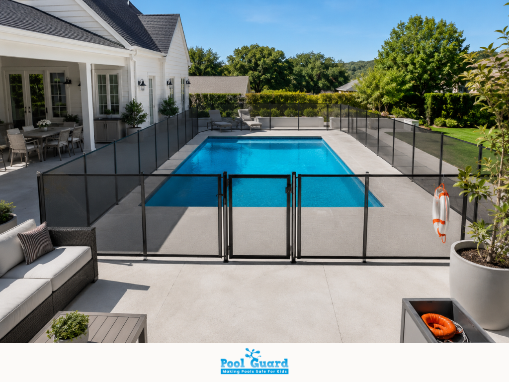 Pool Fence as a Barrier for the Grandkids - Infographic