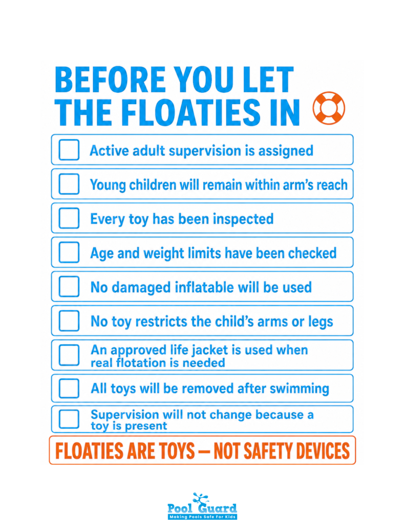 Before You Let The Floaties In - Infographic