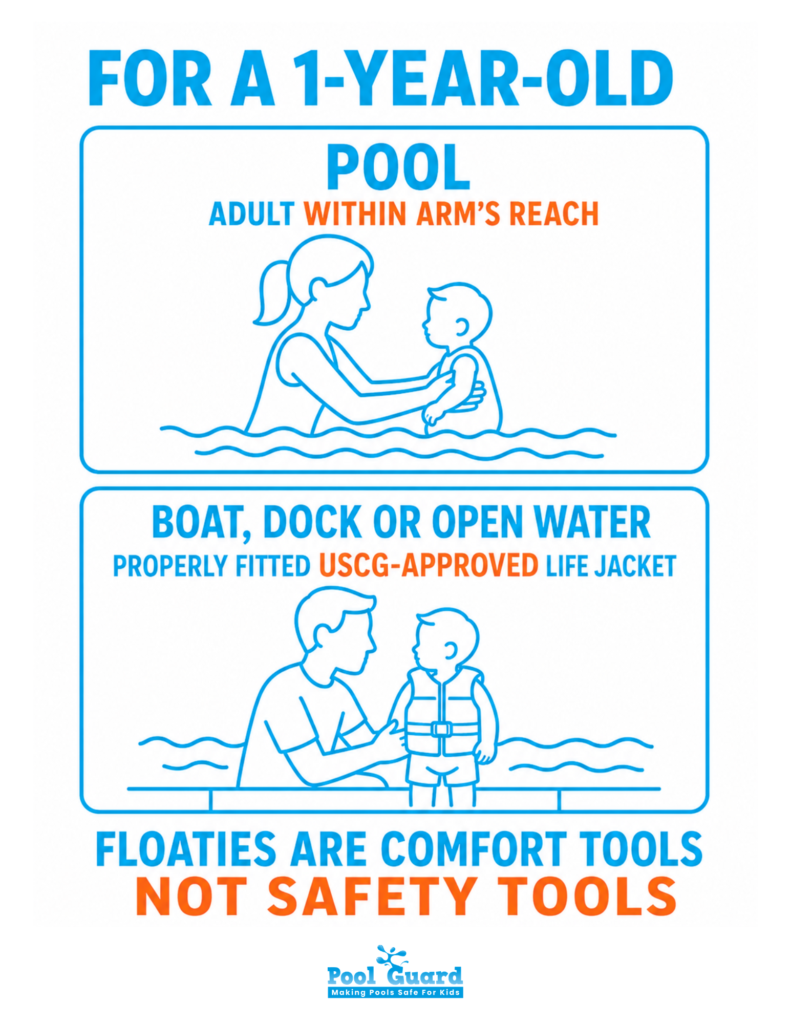 Best Floaties for 1 Year Old - Infographic