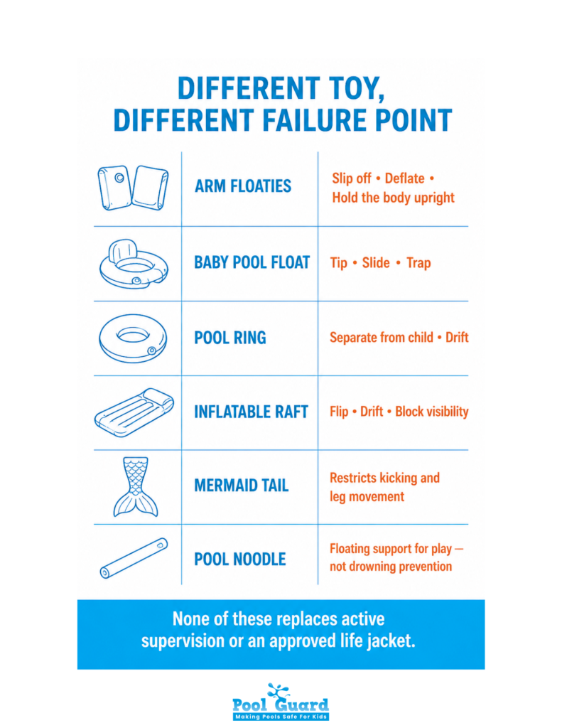 Different Toy - Different Failure Point - Infographic