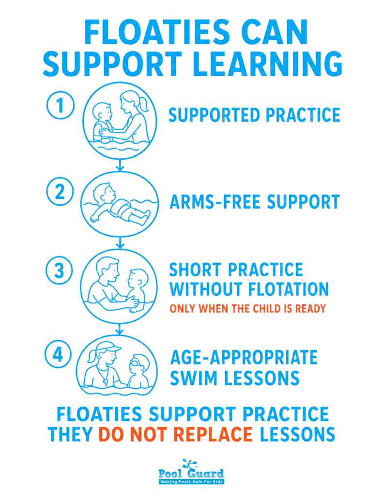 Floaties Can Support Learning - Infographic
