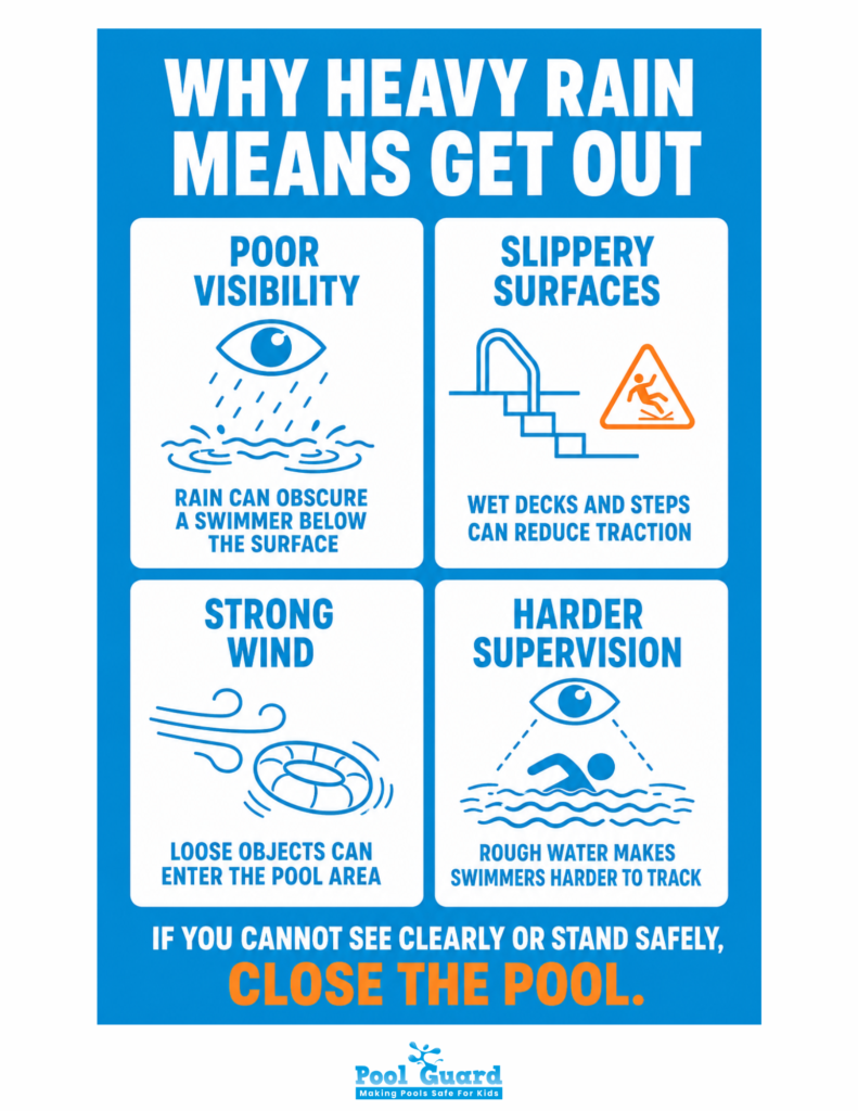 Why Heavy Rain Means Get Out - Infographic