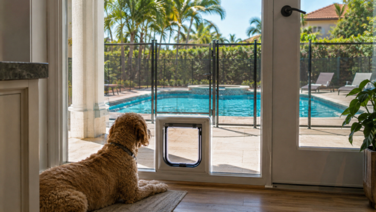 Is a Dog Door a Pool Safety Risk