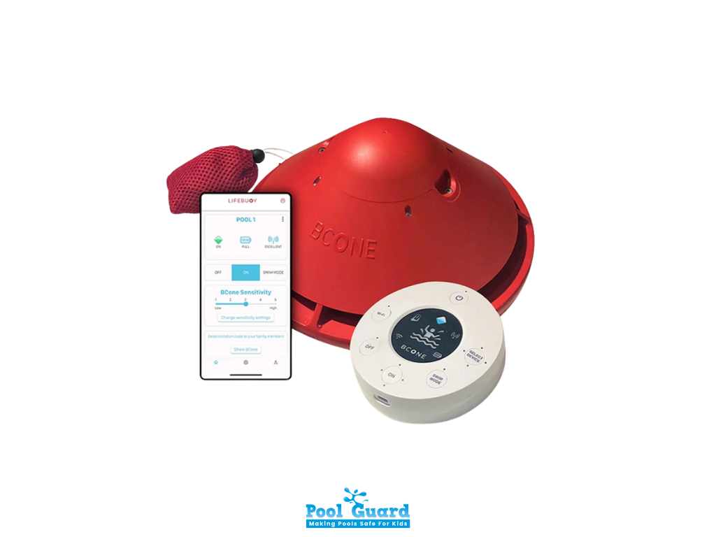 Bcone Pool Alarm - App alerts and operation without Wi-Fi
