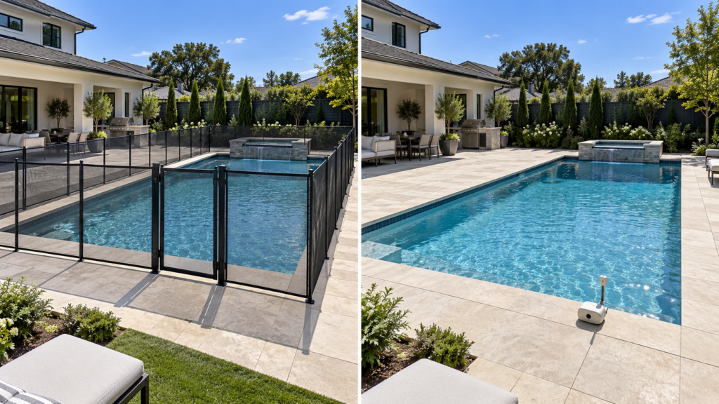 Can a Pool Alarm Replace a Pool Fence
