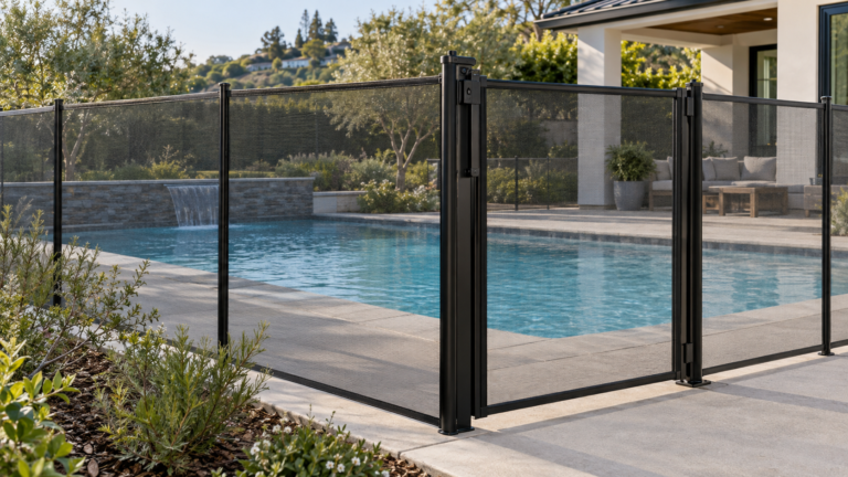 Pool Gate Latch Height