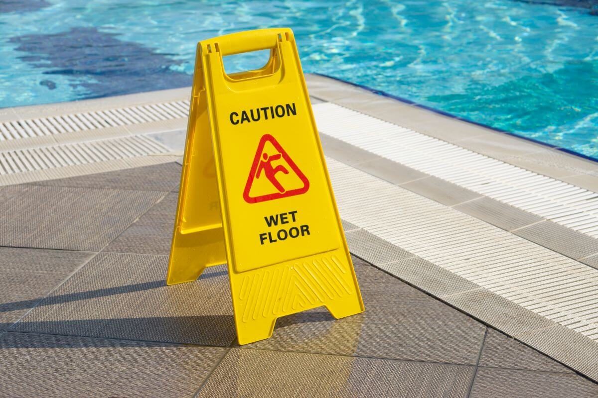 Slip and Fall Pool Safety Hazard